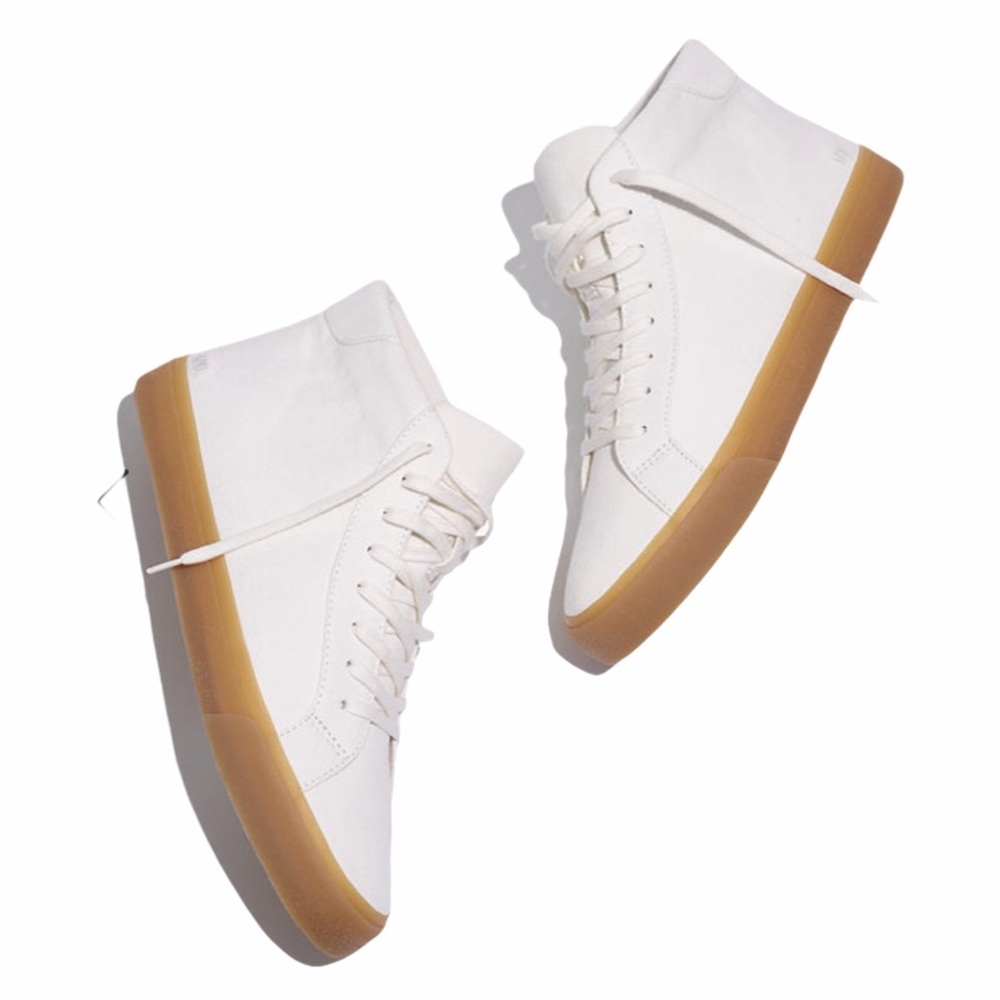 MADEWELL Sidewalk High-Top Sneakers in Canvas